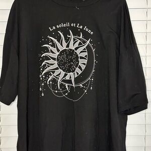 🌙 Moon and Sun ☀️ oversized shirt
